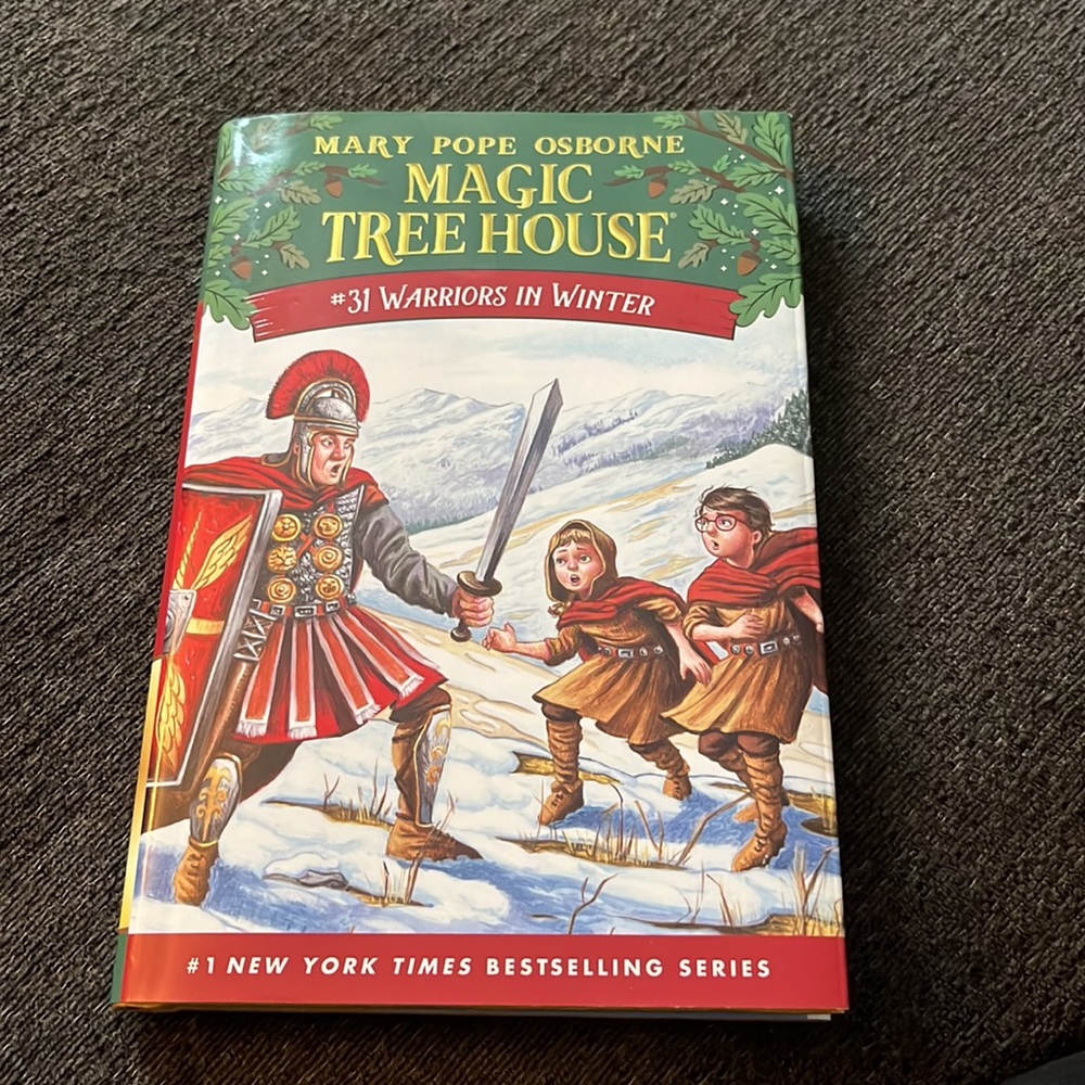 The Magic Treehouse #31 Warriors in Winter by Mary Pope Osborne Hardcover